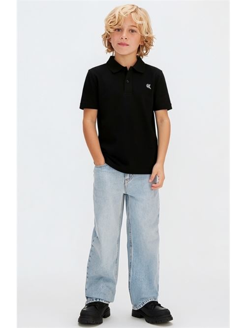 solid polo CALVIN KLEIN JEANS | LVCKSJB29BBEH